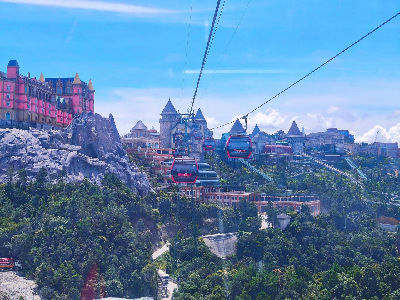 Дананг и Хойан канатная дорога