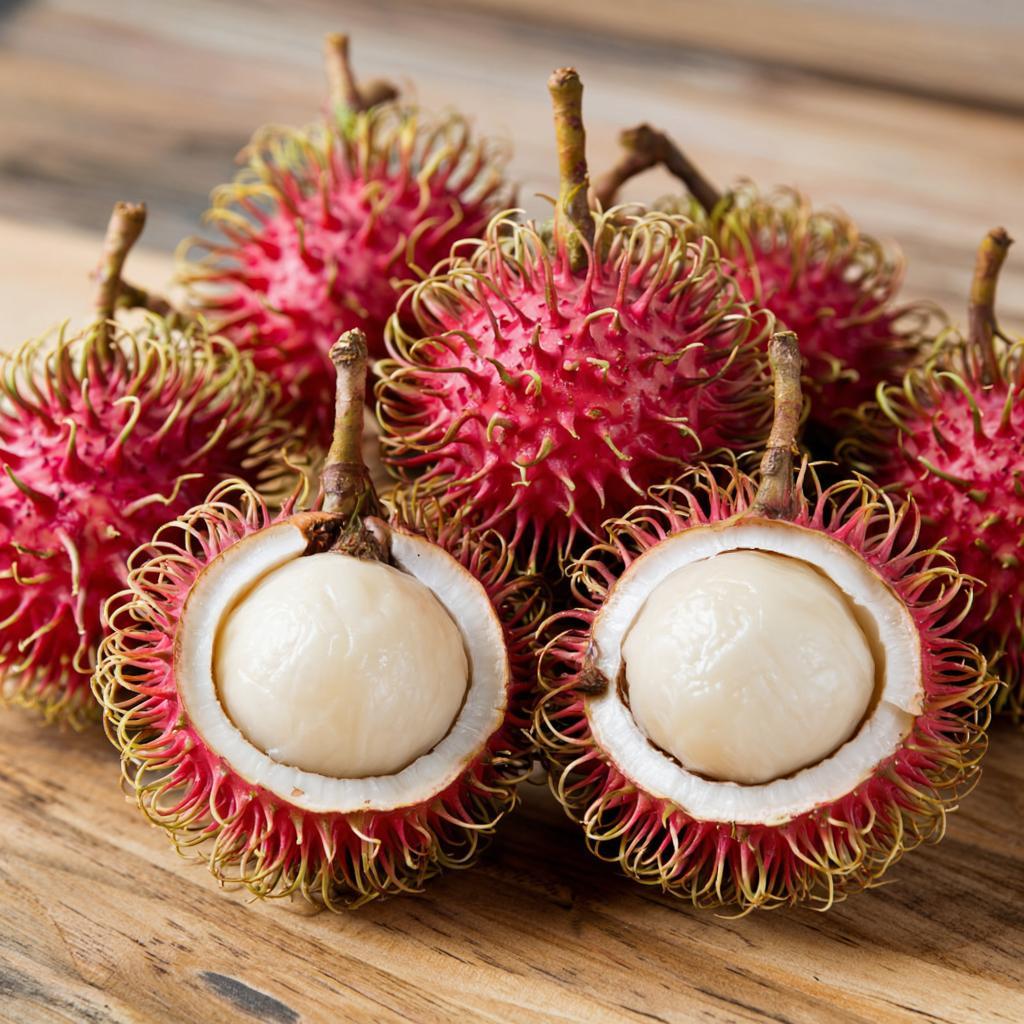 Фрукты Вьетнама: рамбутан