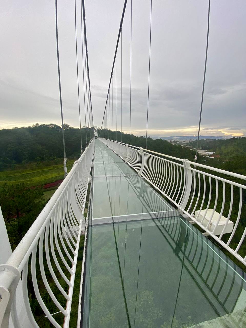 Стеклянный мост в Далате