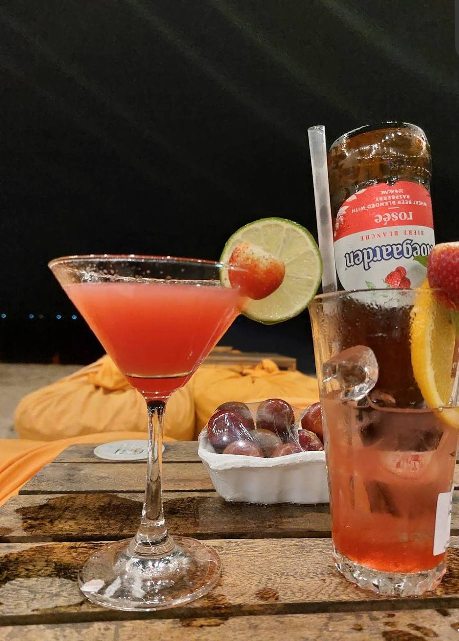 бар на пляже в нячанге