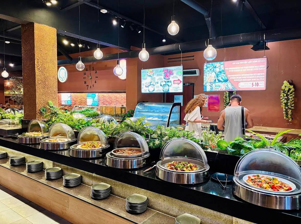 буфет морепродуктов в нячанге